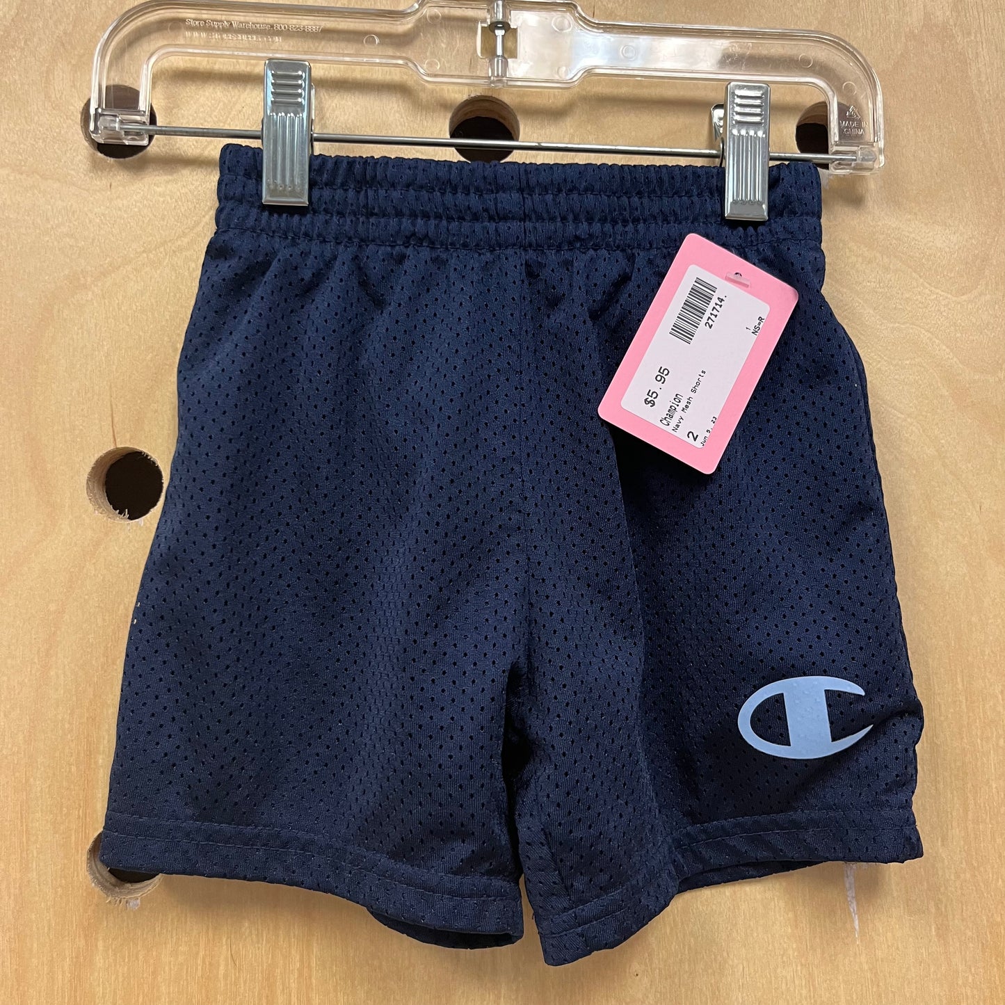 Navy Mesh Shorts