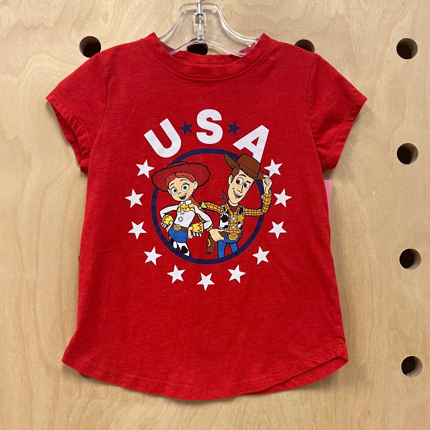 Red USA Toy Story Tee