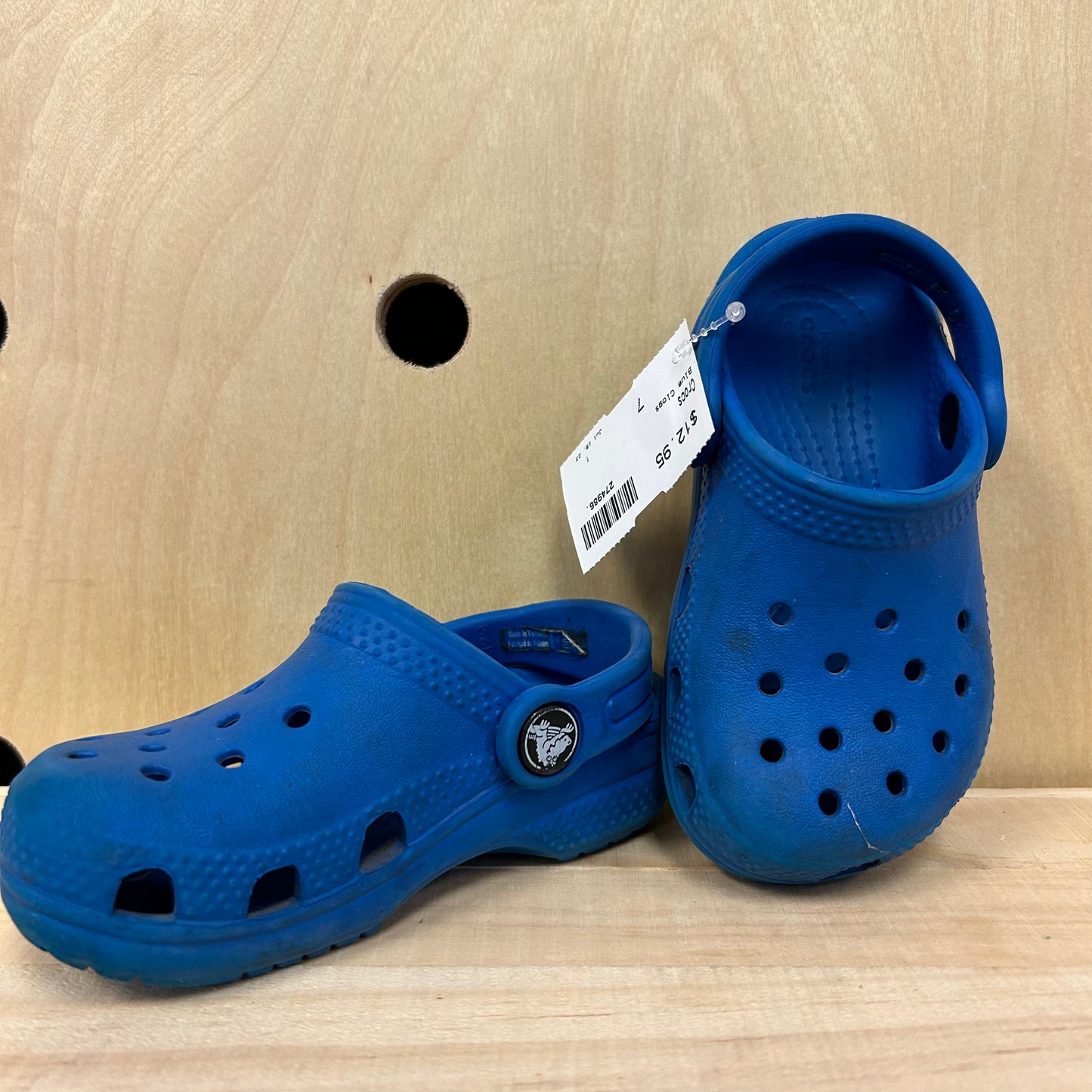 Blue Clogs