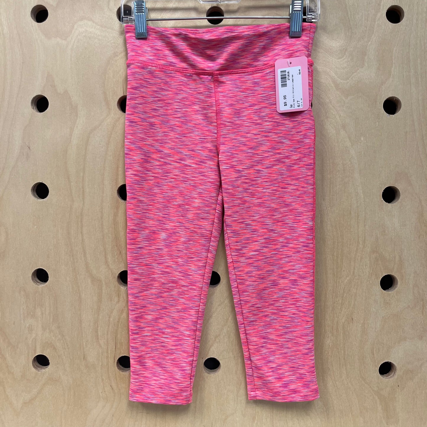 Pink Gap Fit Athletic Leggings