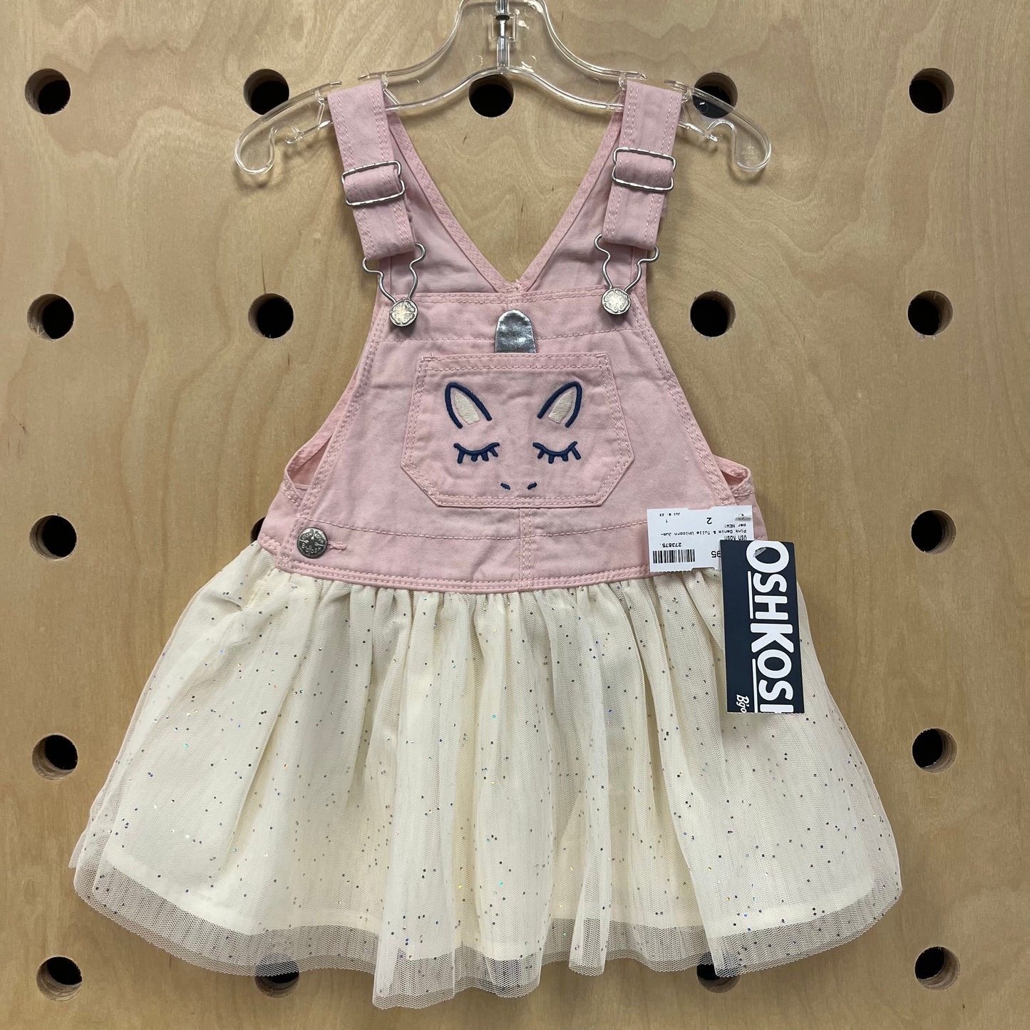 Pink Denim & Tulle Unicorn Jumper NEW!