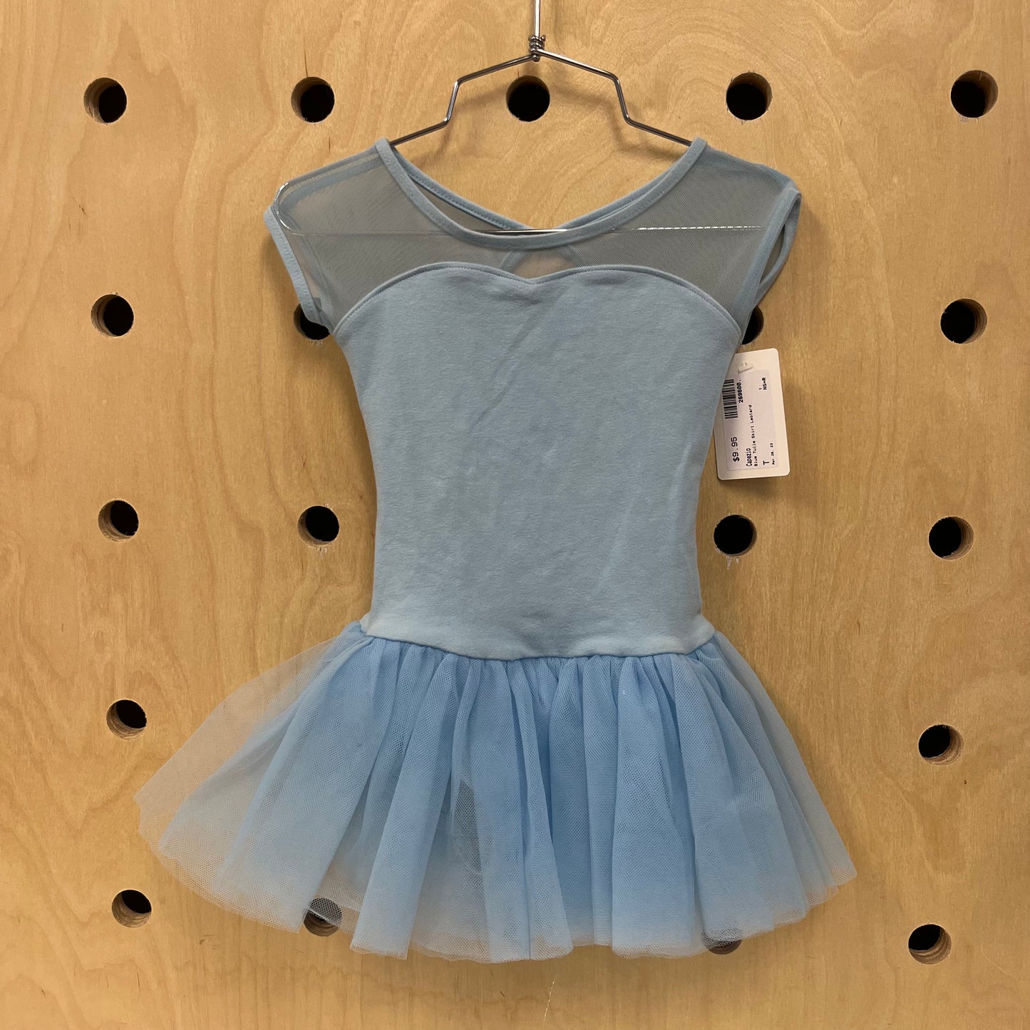 Blue Tulle Skirt Leotard