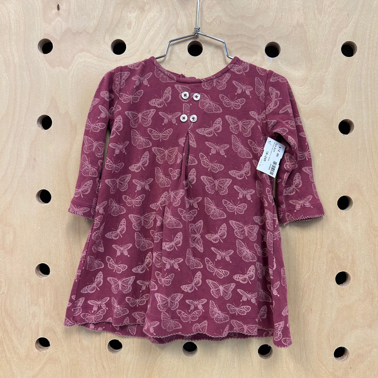 Purple Butterfly Dress