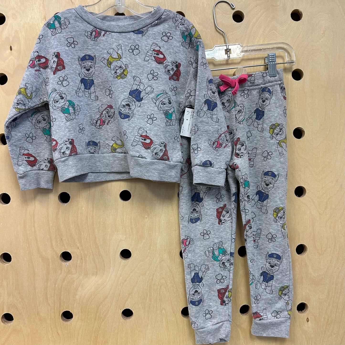 Grey Paw Patrol Fleece Outfit