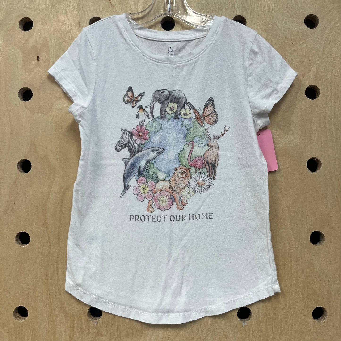 White Protect Home Tee