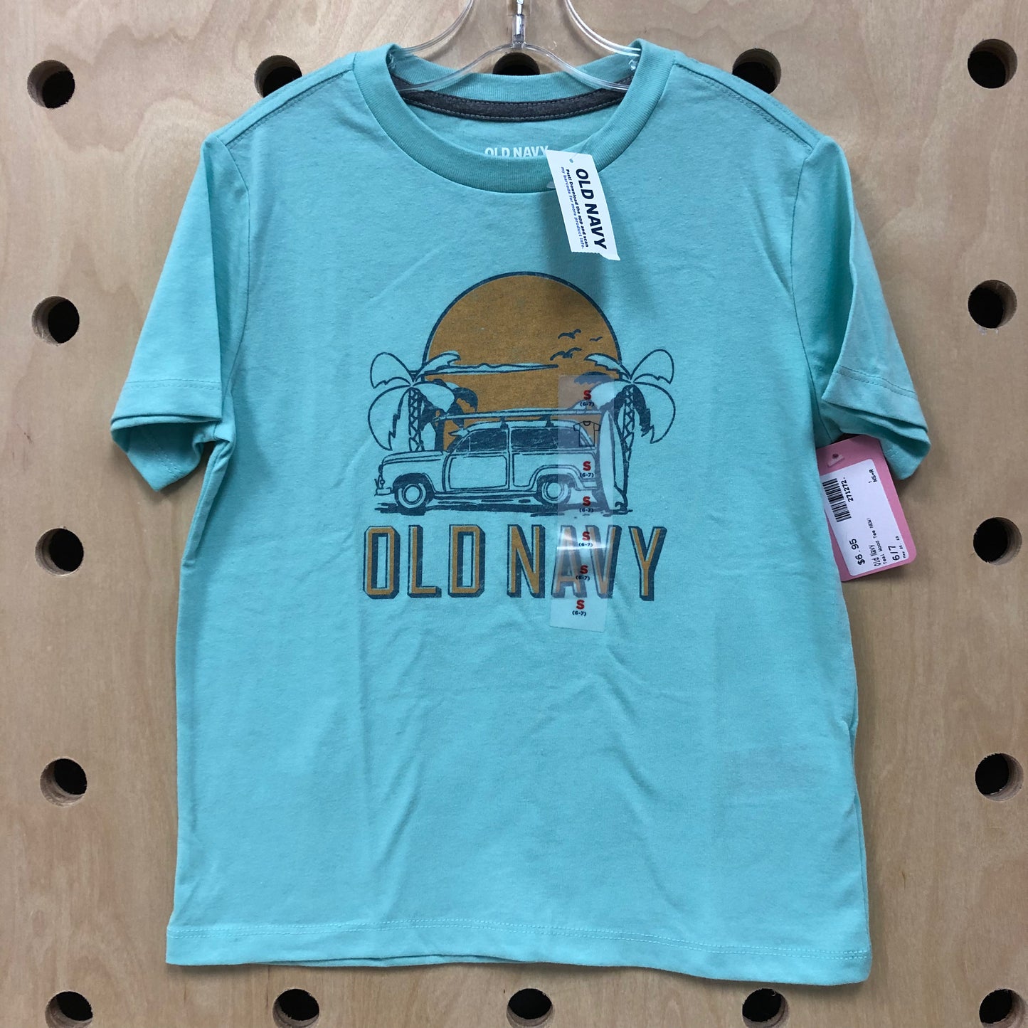 Teal Woodie Tee NEW!