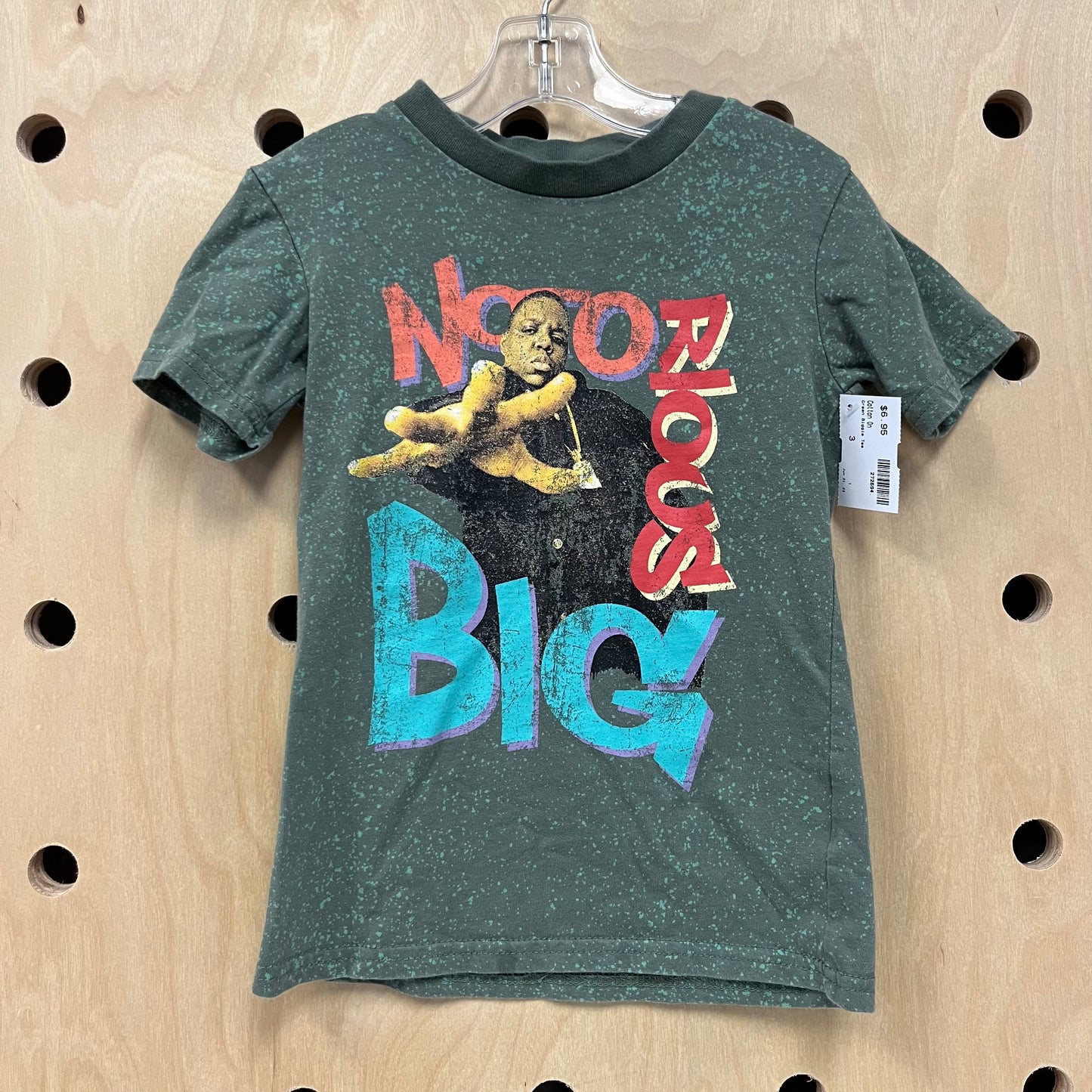 Green Biggie Tee