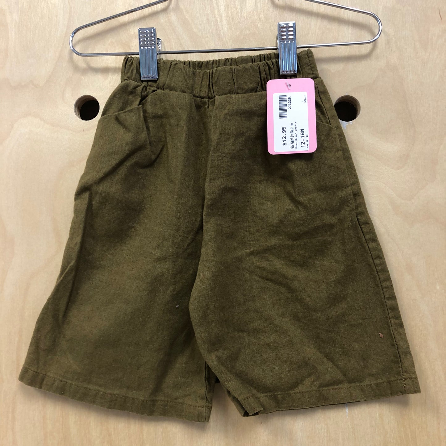 Moss Green Shorts