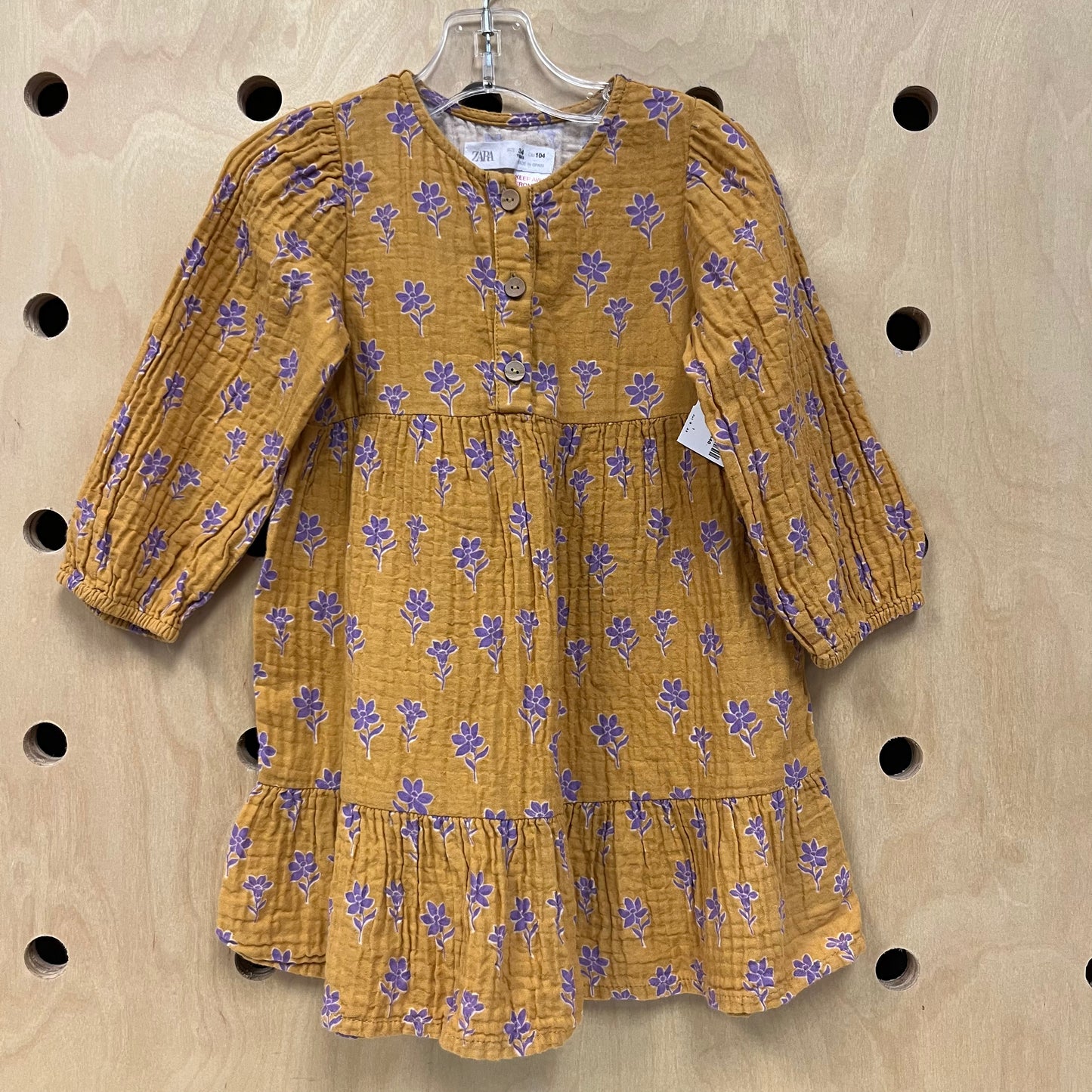 Golden & Lavender Dress