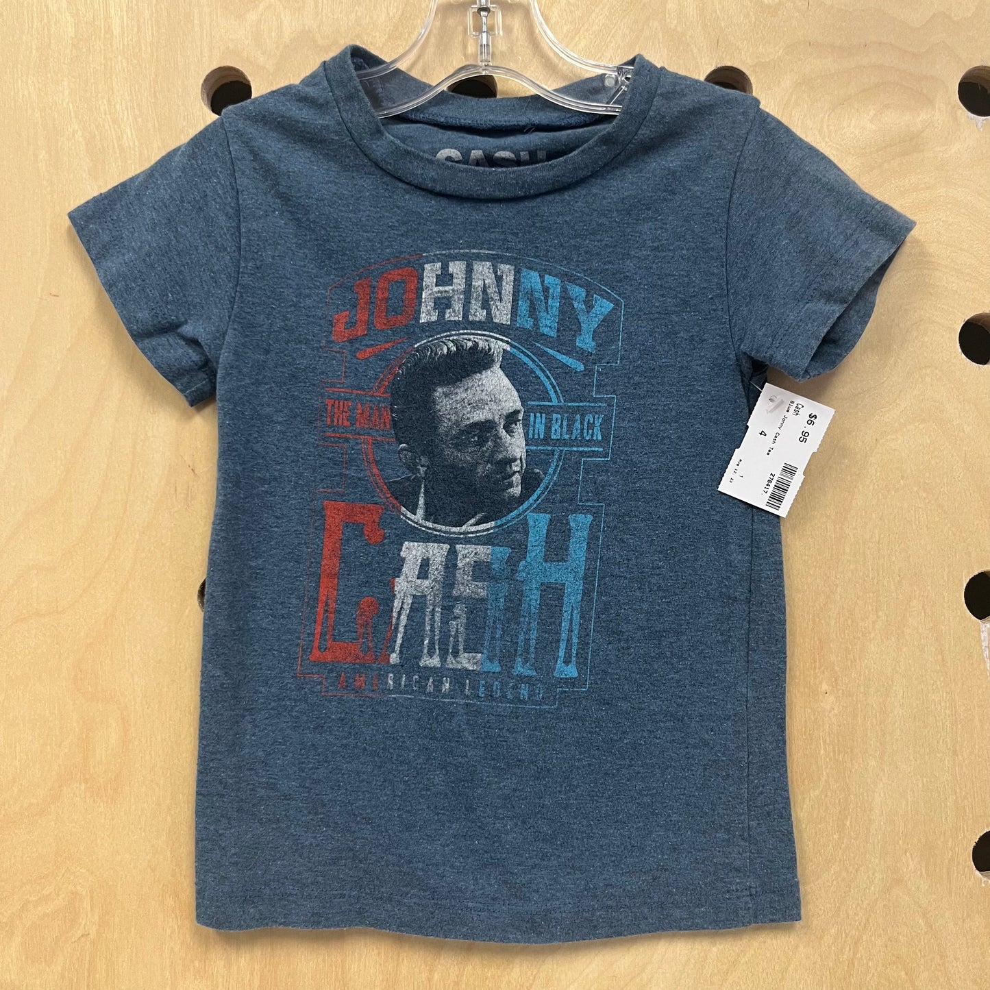 Blue Jonny Cash Tee