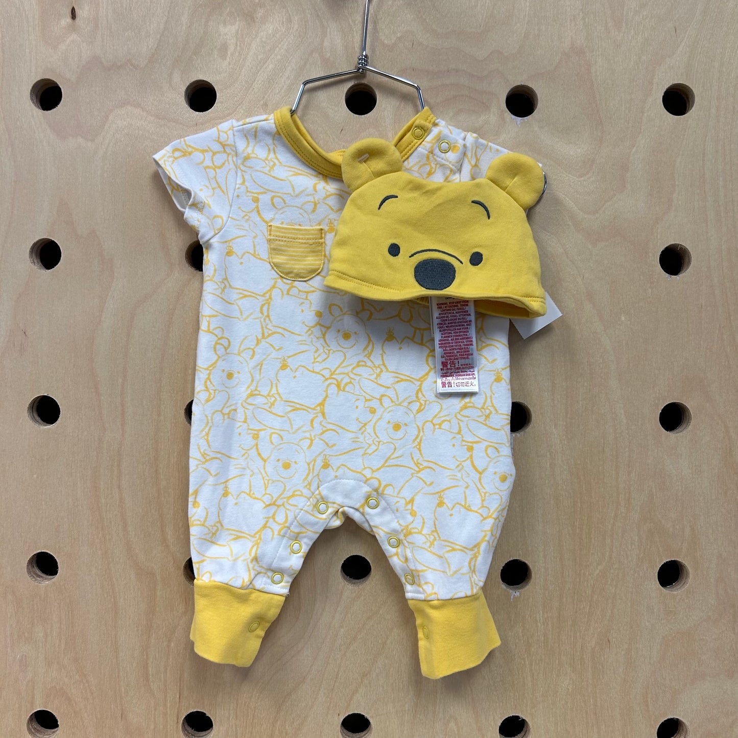 Cream & Yellow Pooh Romper