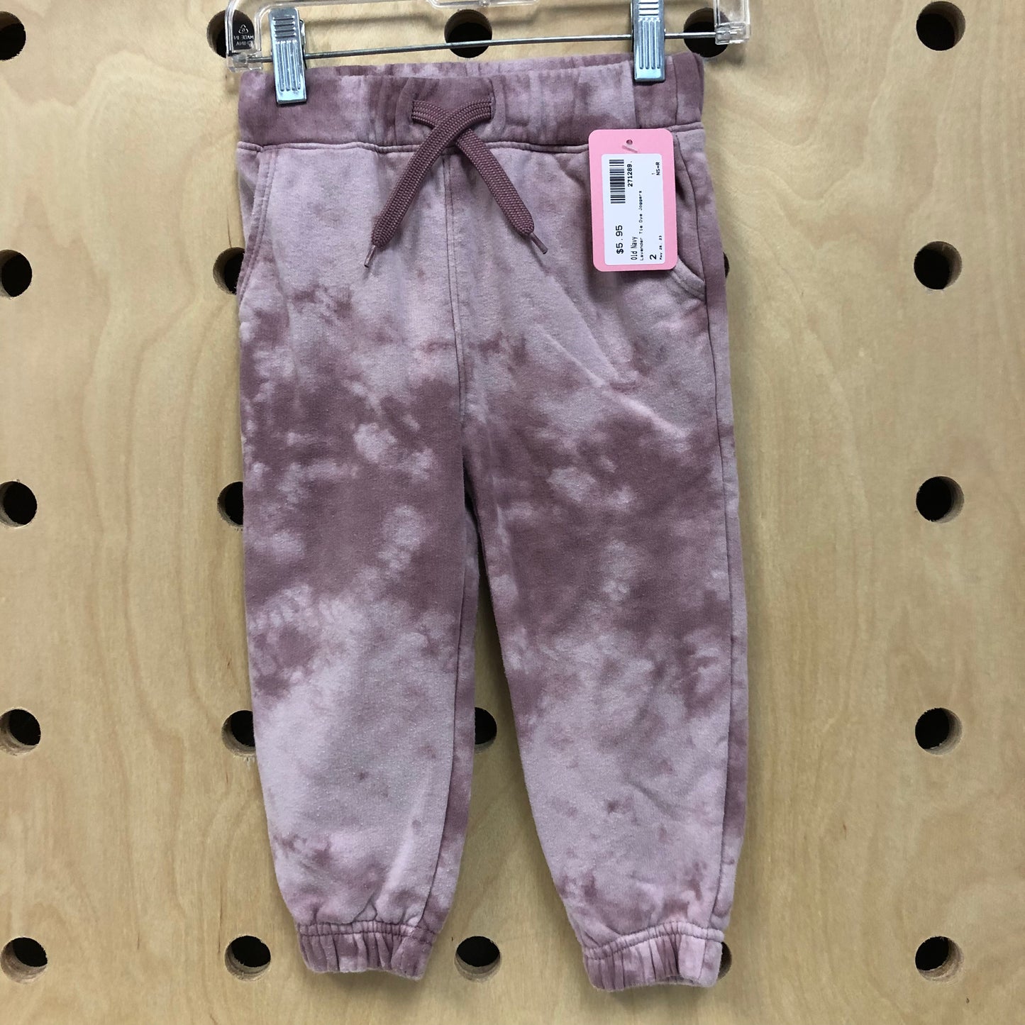 Lavender Tie Dye Joggers