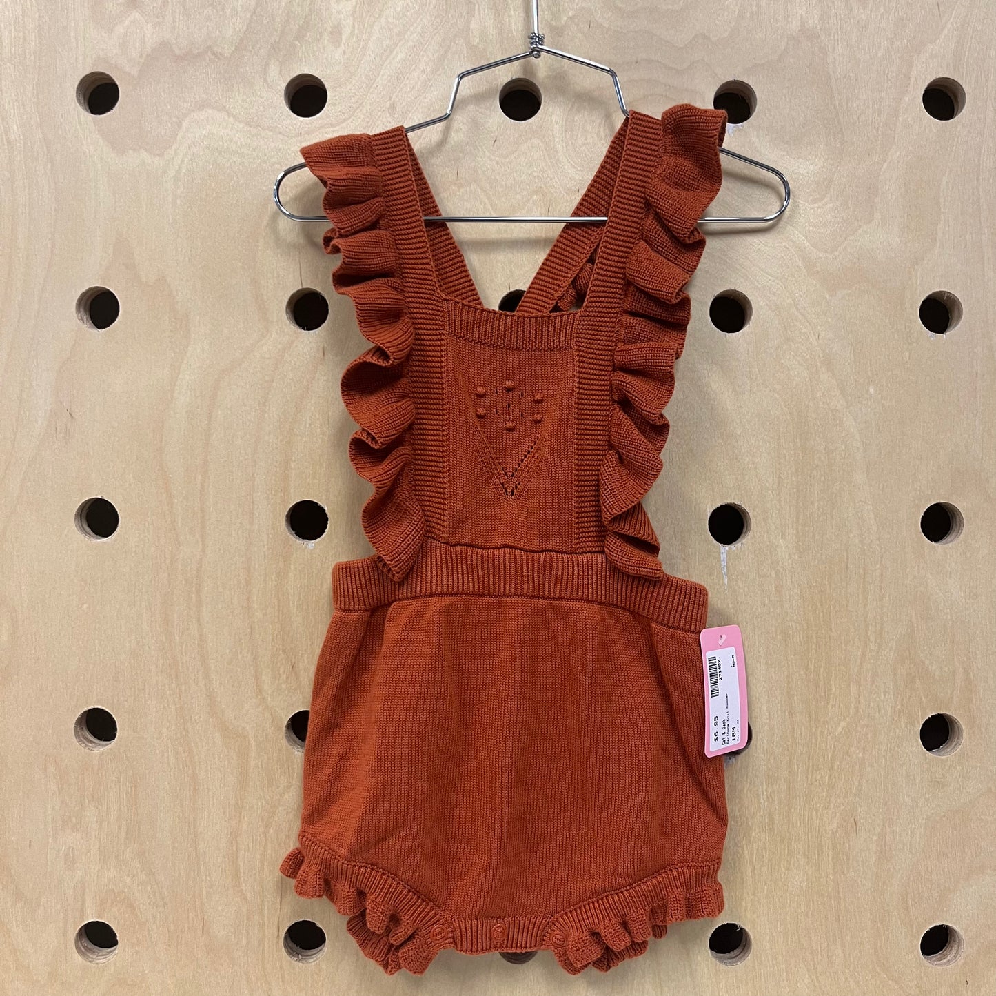 Earthtone Knit Romper
