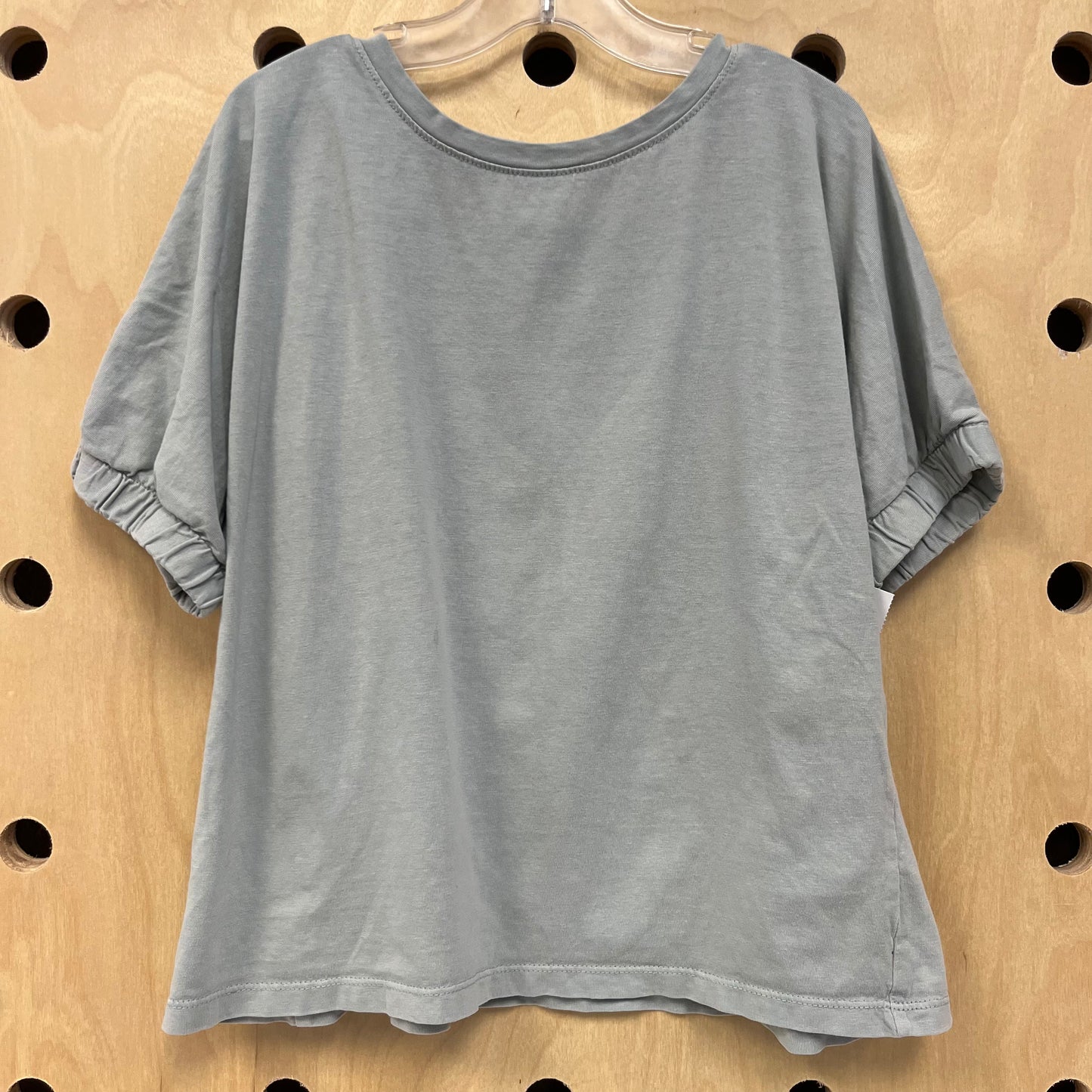 Blue Cropped Tee