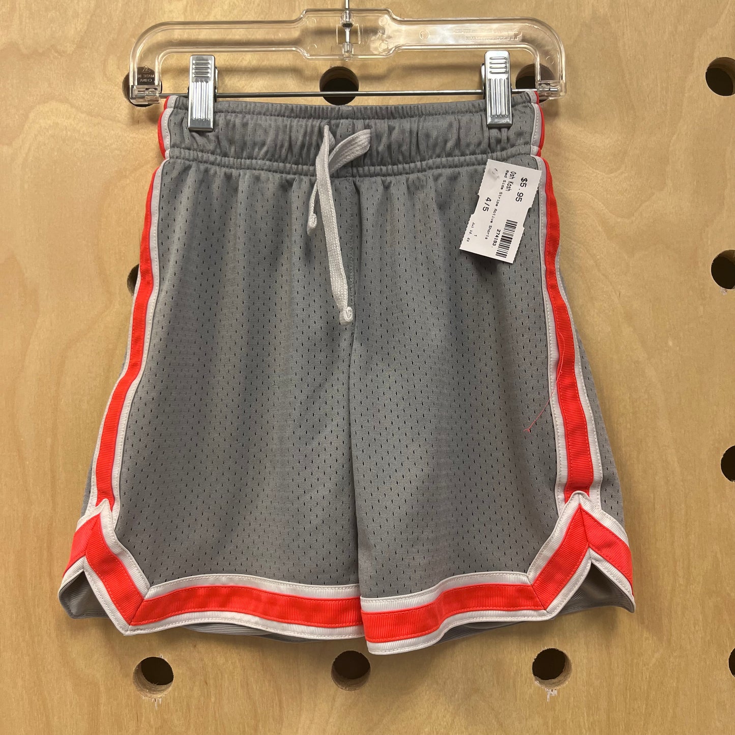 Red Side Stripe Active Shorts