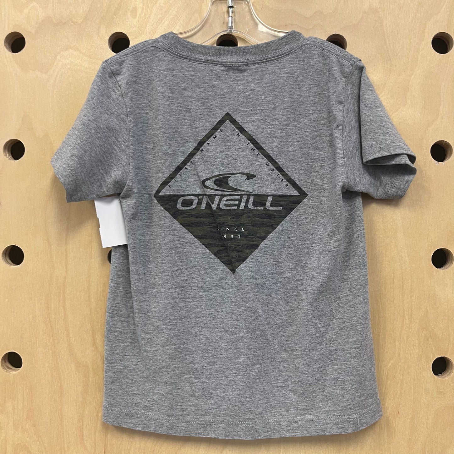Grey Logo Tee