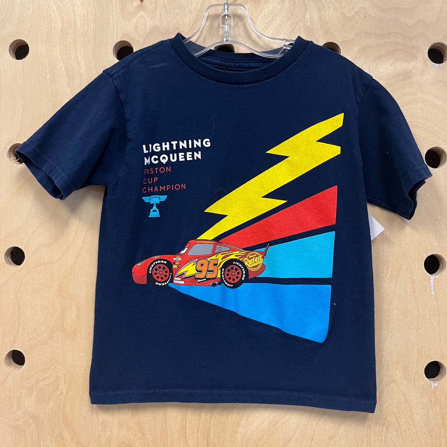 Navy Blue Lightning McQueen Tee