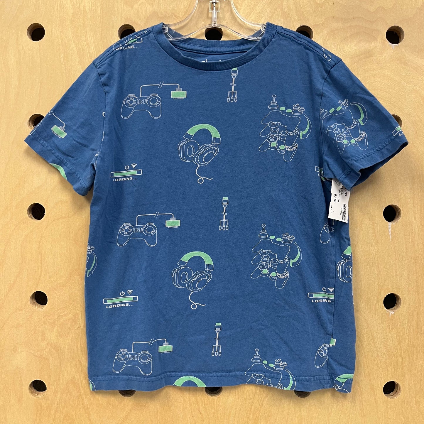 Blue Video Game Tee