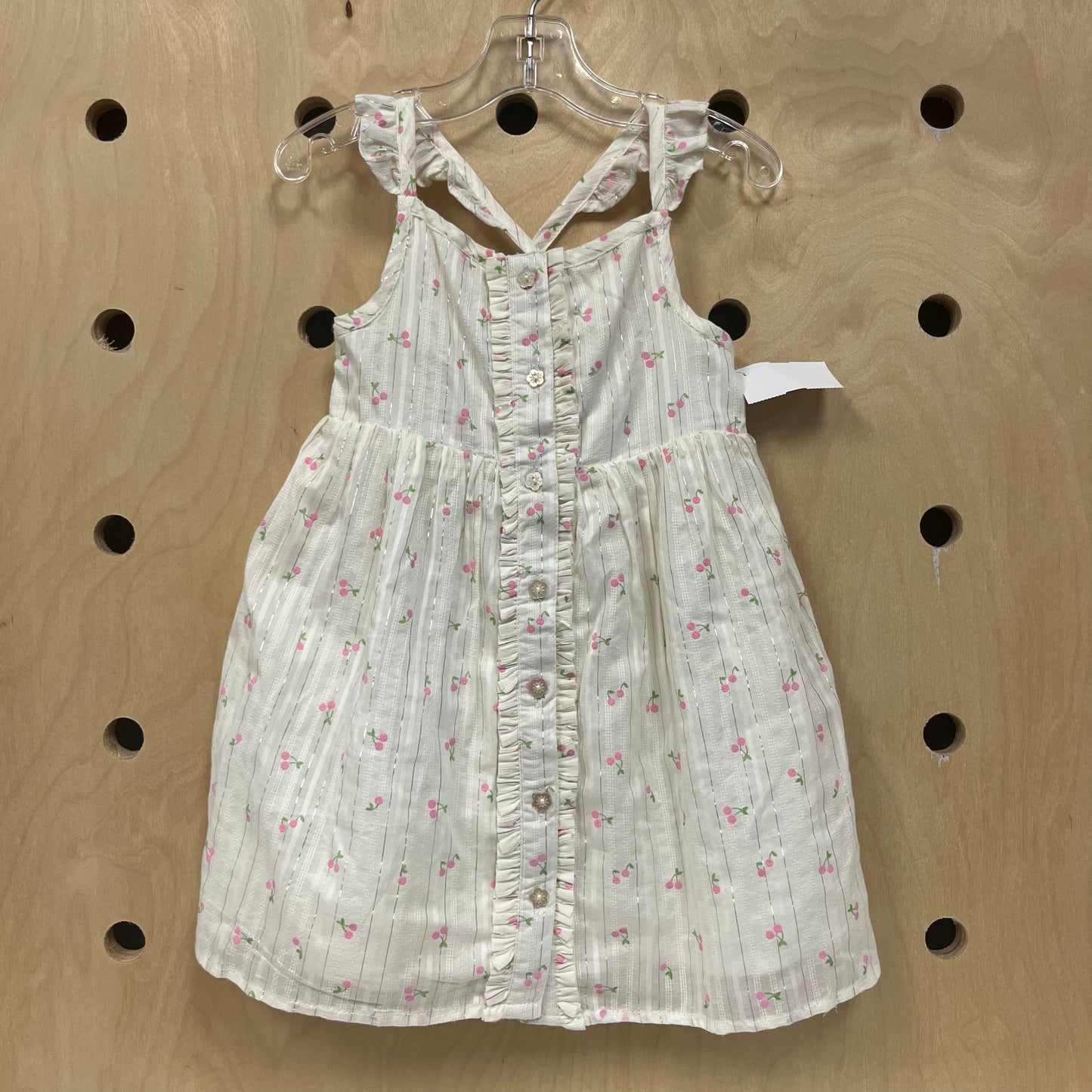 Cream Cherries+Silver Dress NEW!