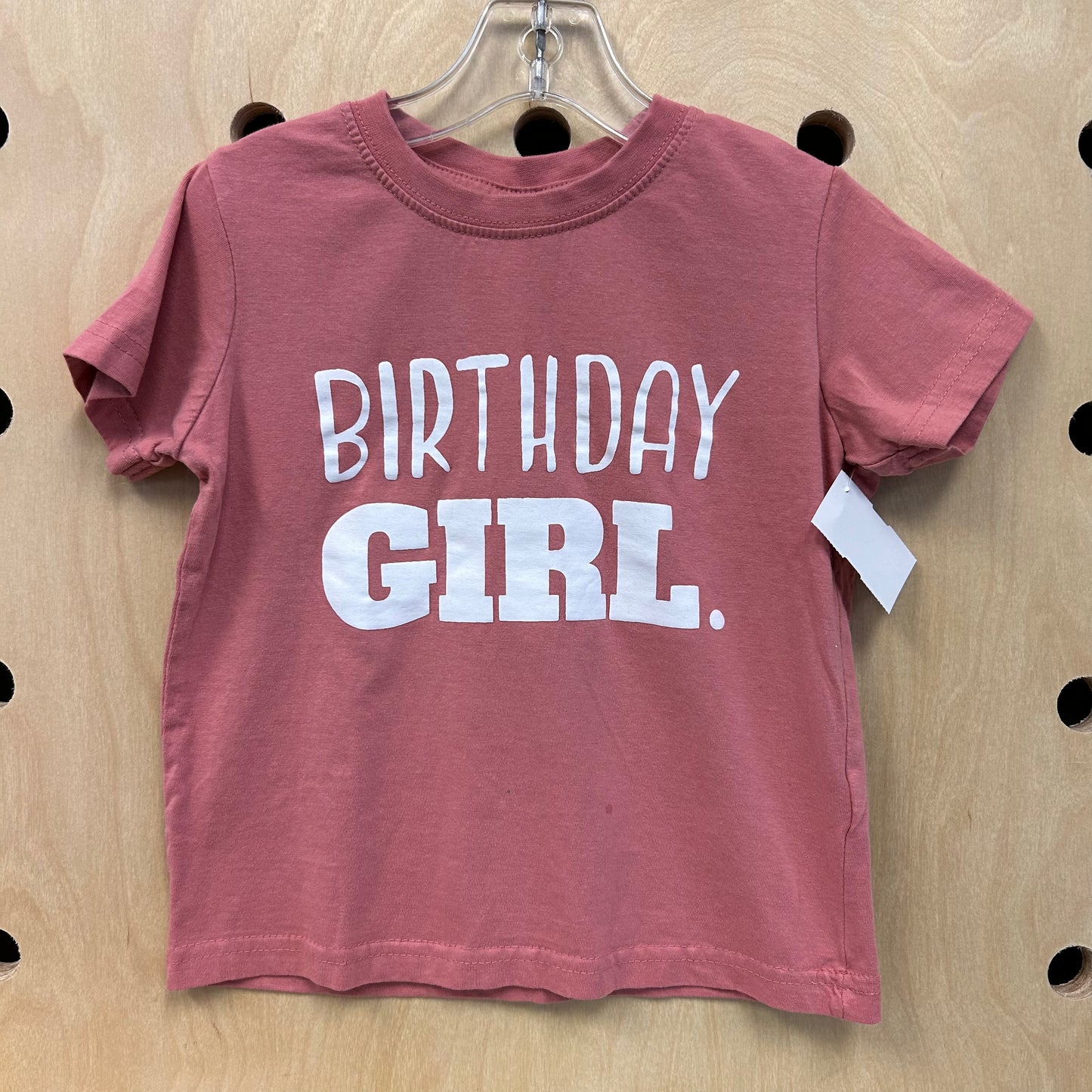 Pink Birthday Girl Tee