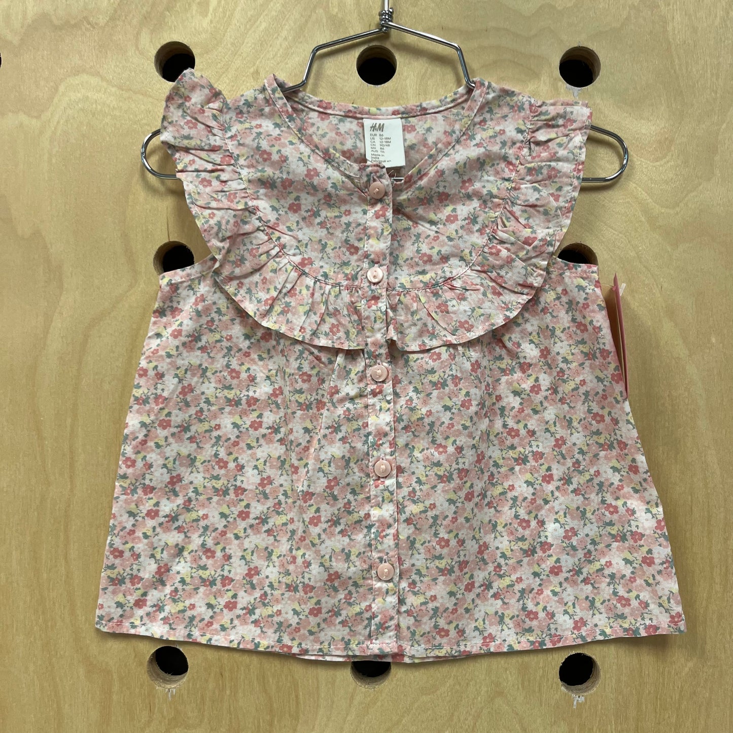 Pink Floral Top