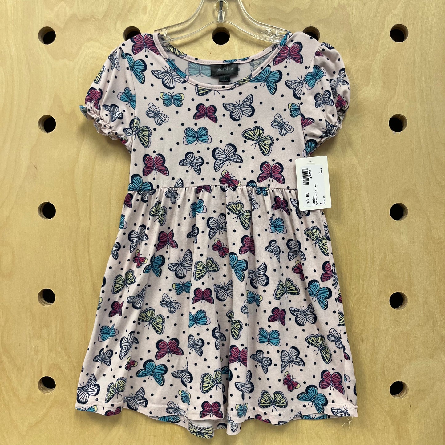 Pink Butterfly Dress