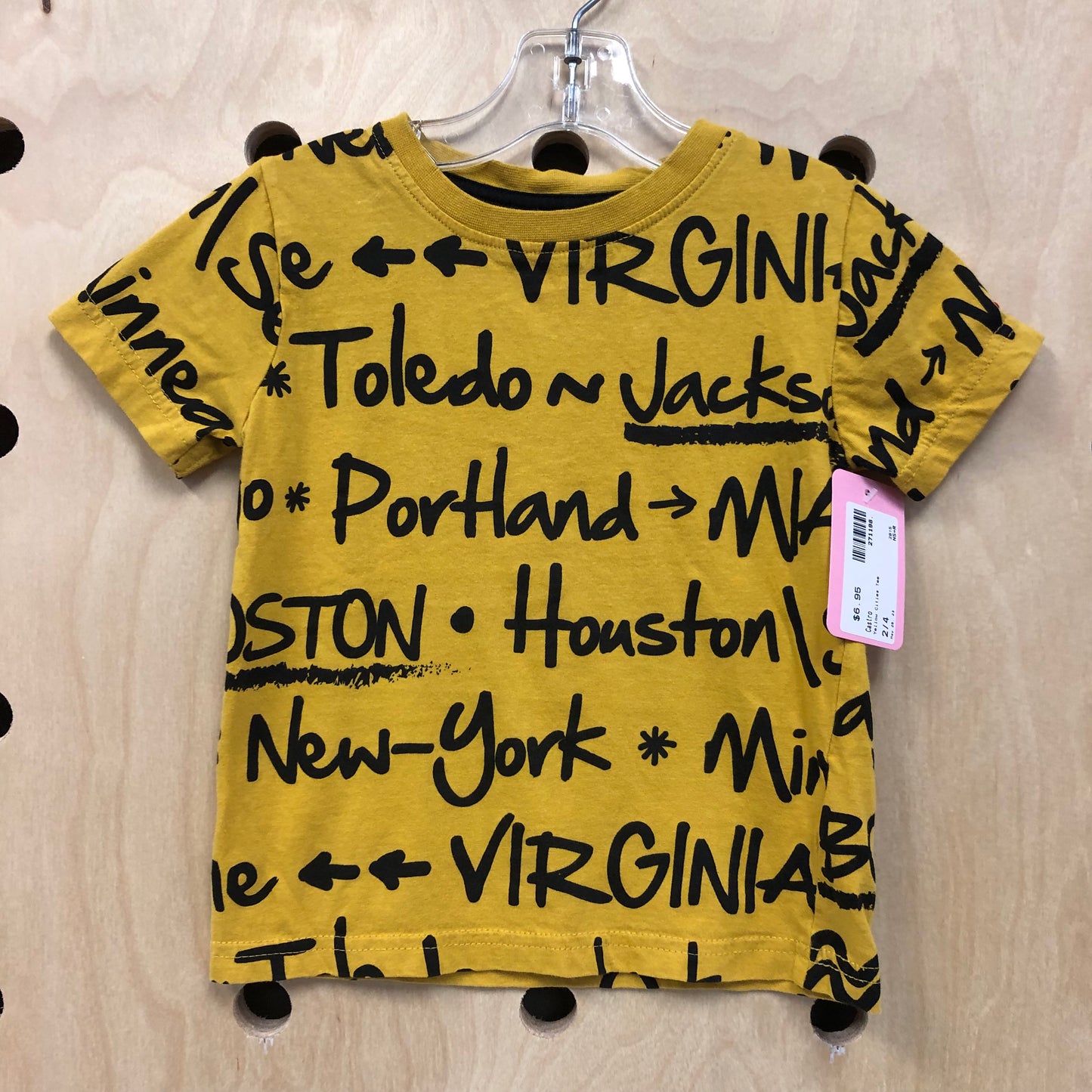 Yellow Cities Tee
