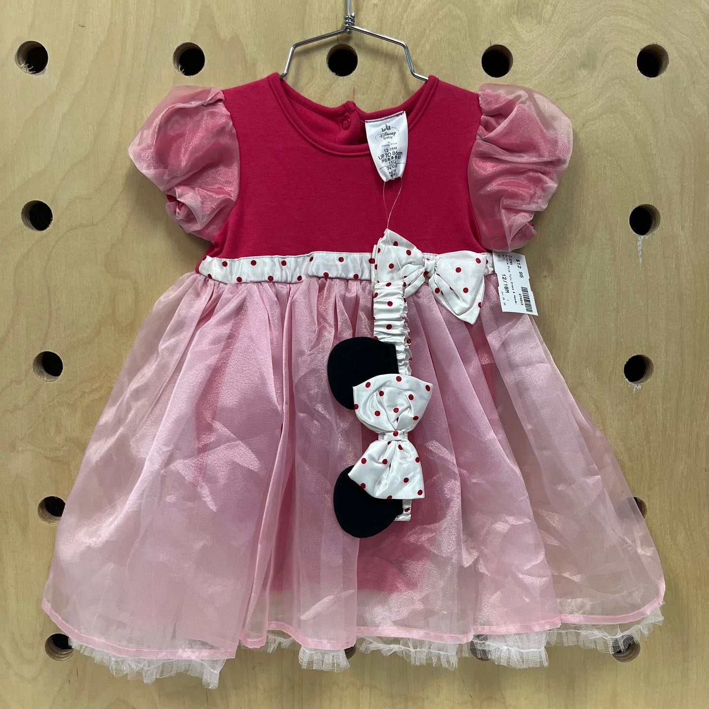 Minnie Pink Tutu Dress & Headband