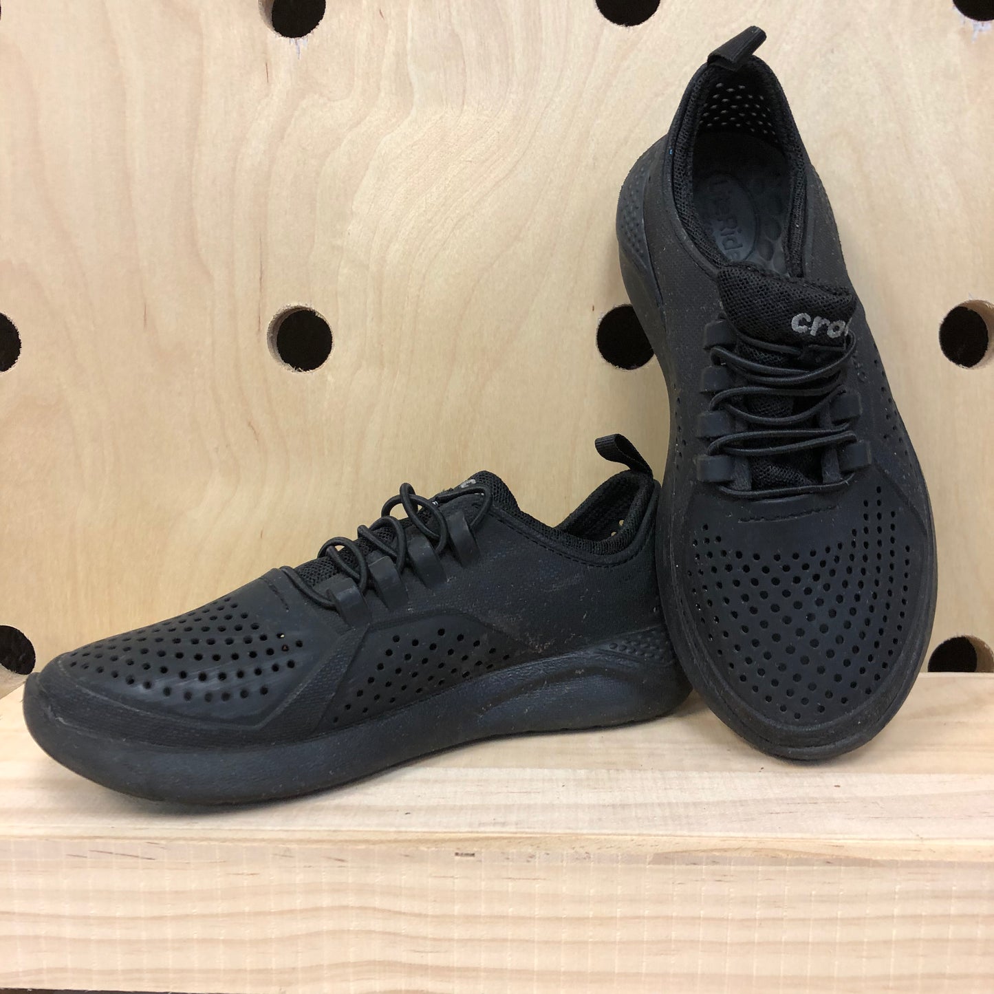 Black Pacer Sneakers