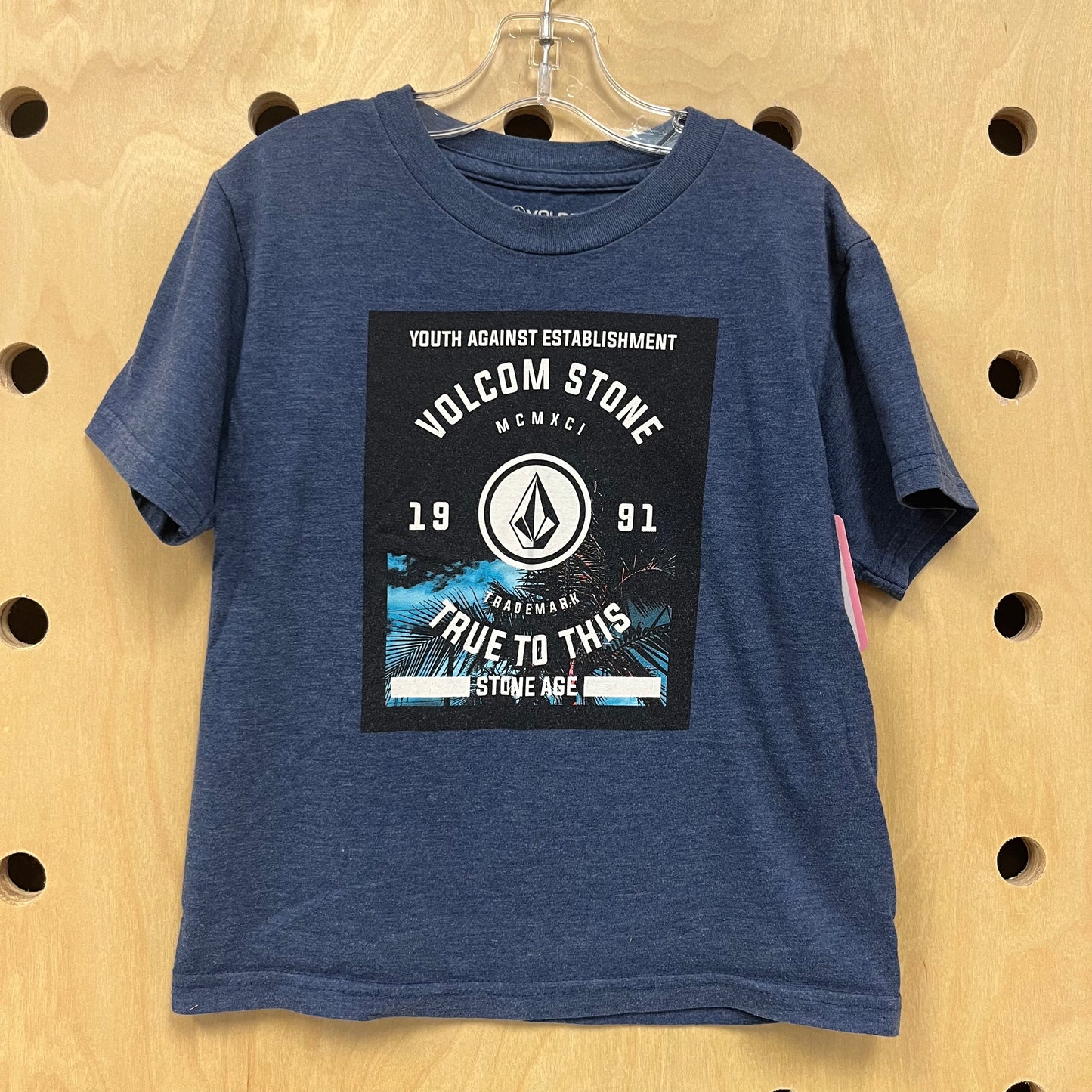 Blue Youth Against Establishment Tee