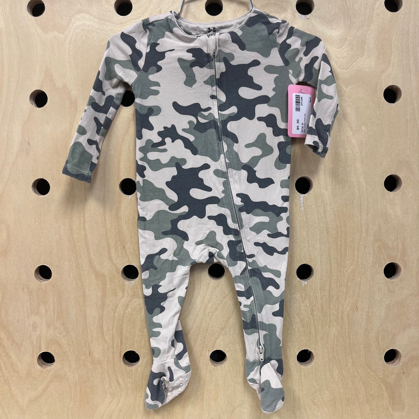 Camo Zippy Footies