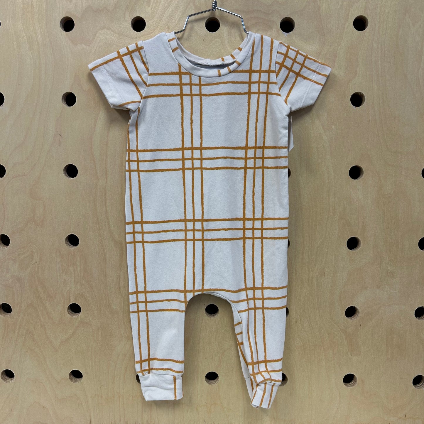 Cream & Golden Romper