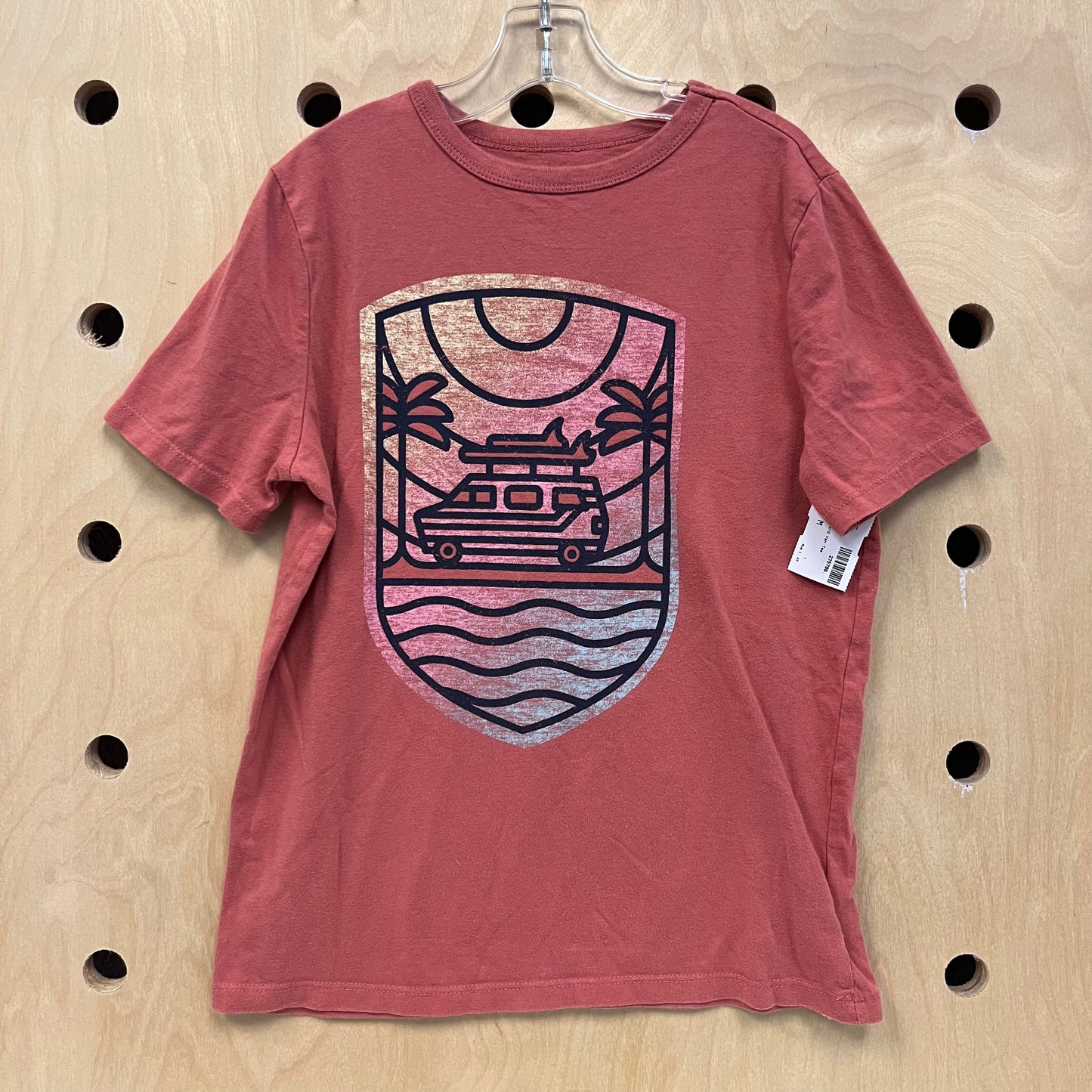 Orange Surfboard Van Tee