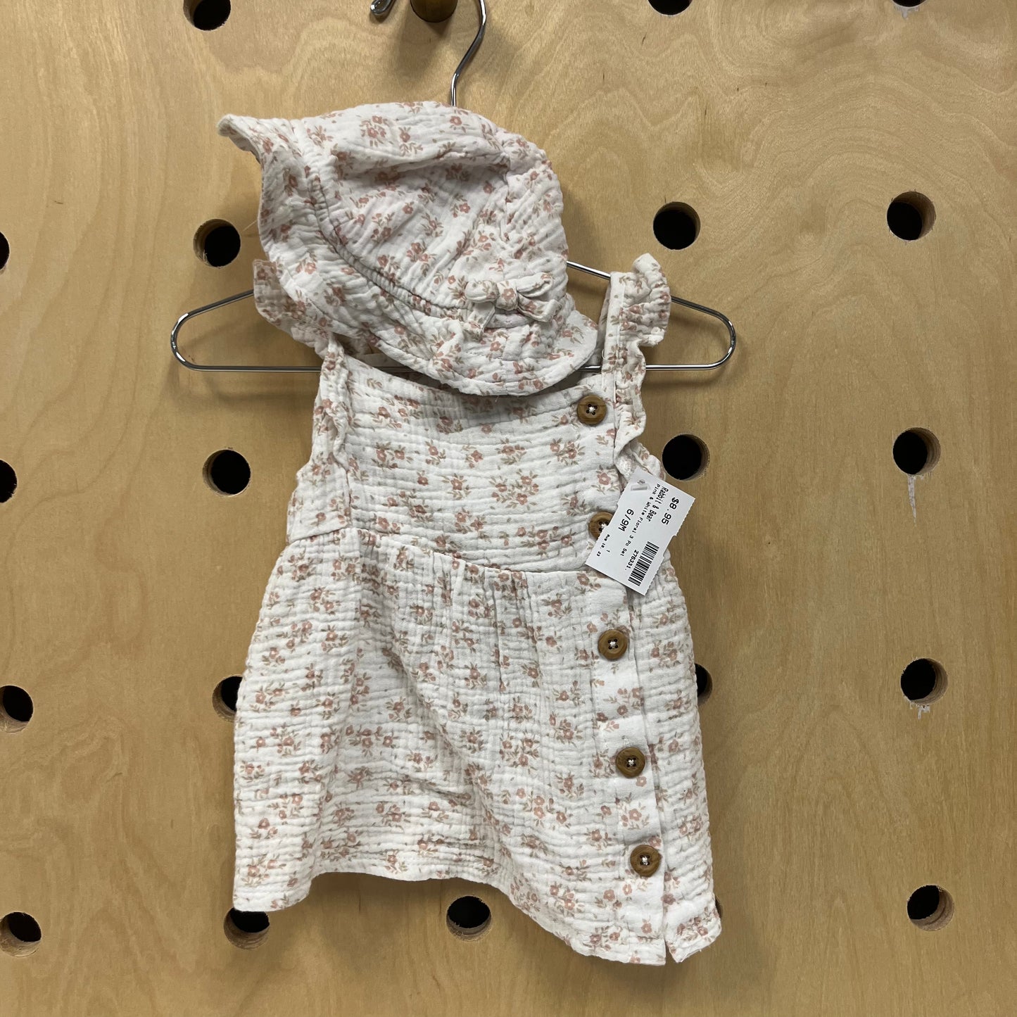 Pink & White Floral 3 Pc Set