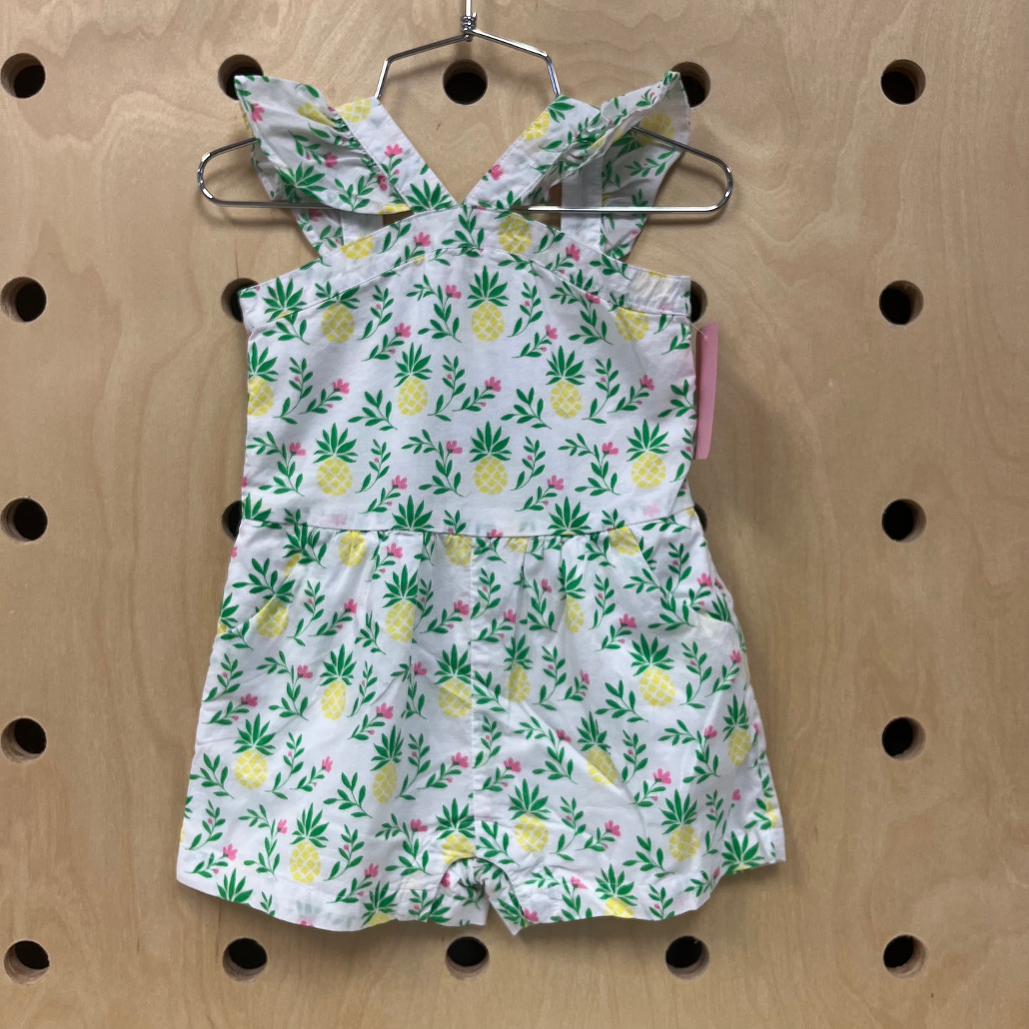White Pineapple Romper