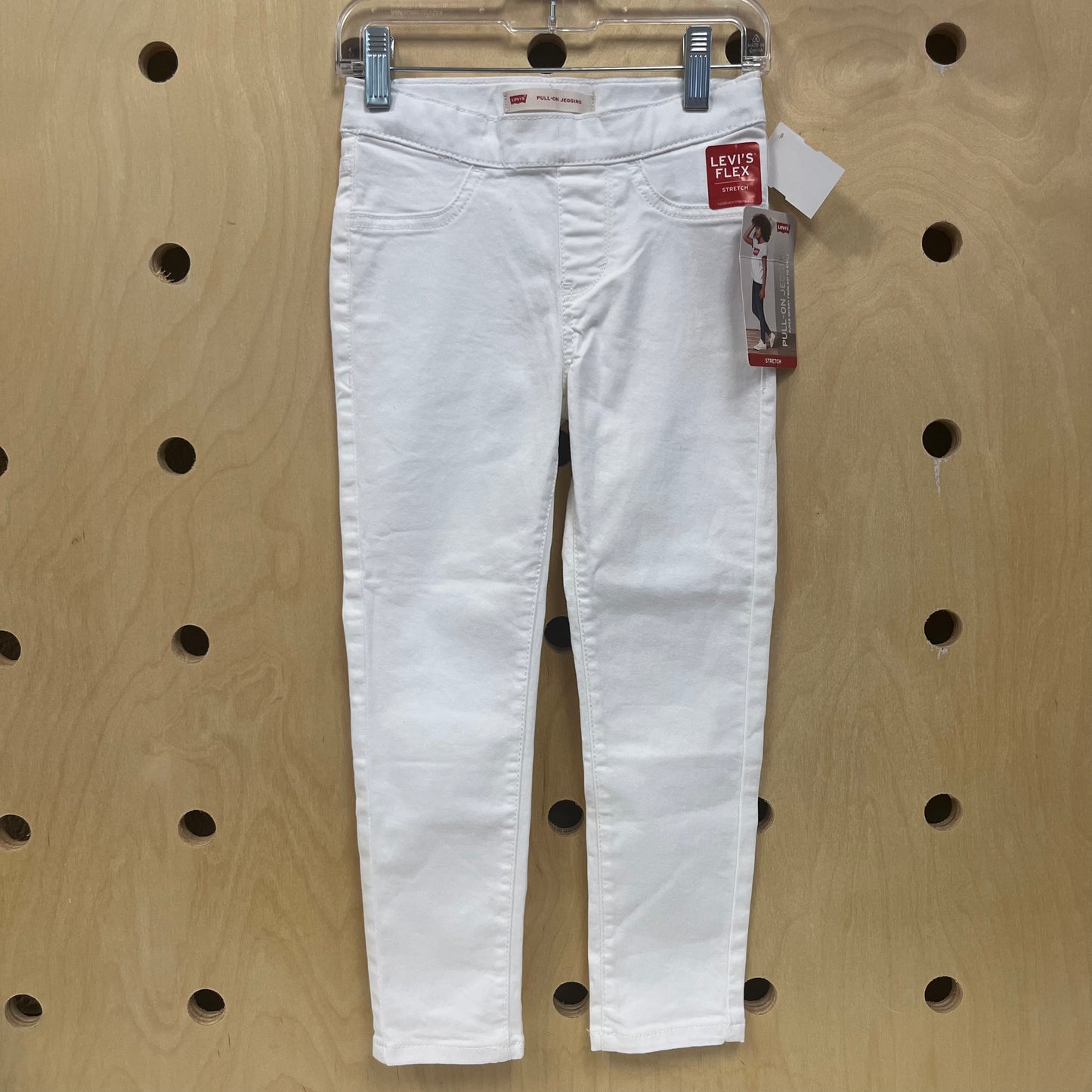 White Pull On Jegging NEW!!