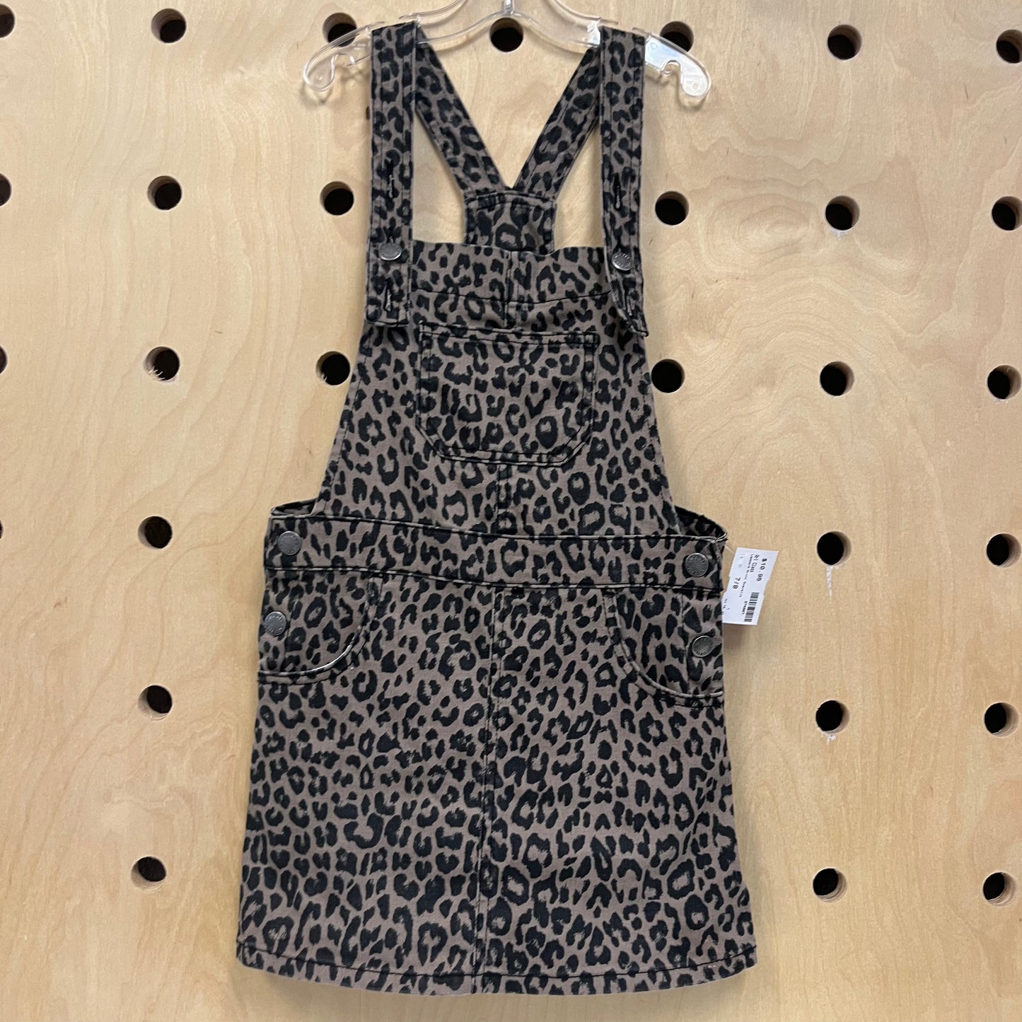 Leopard Print Overalls