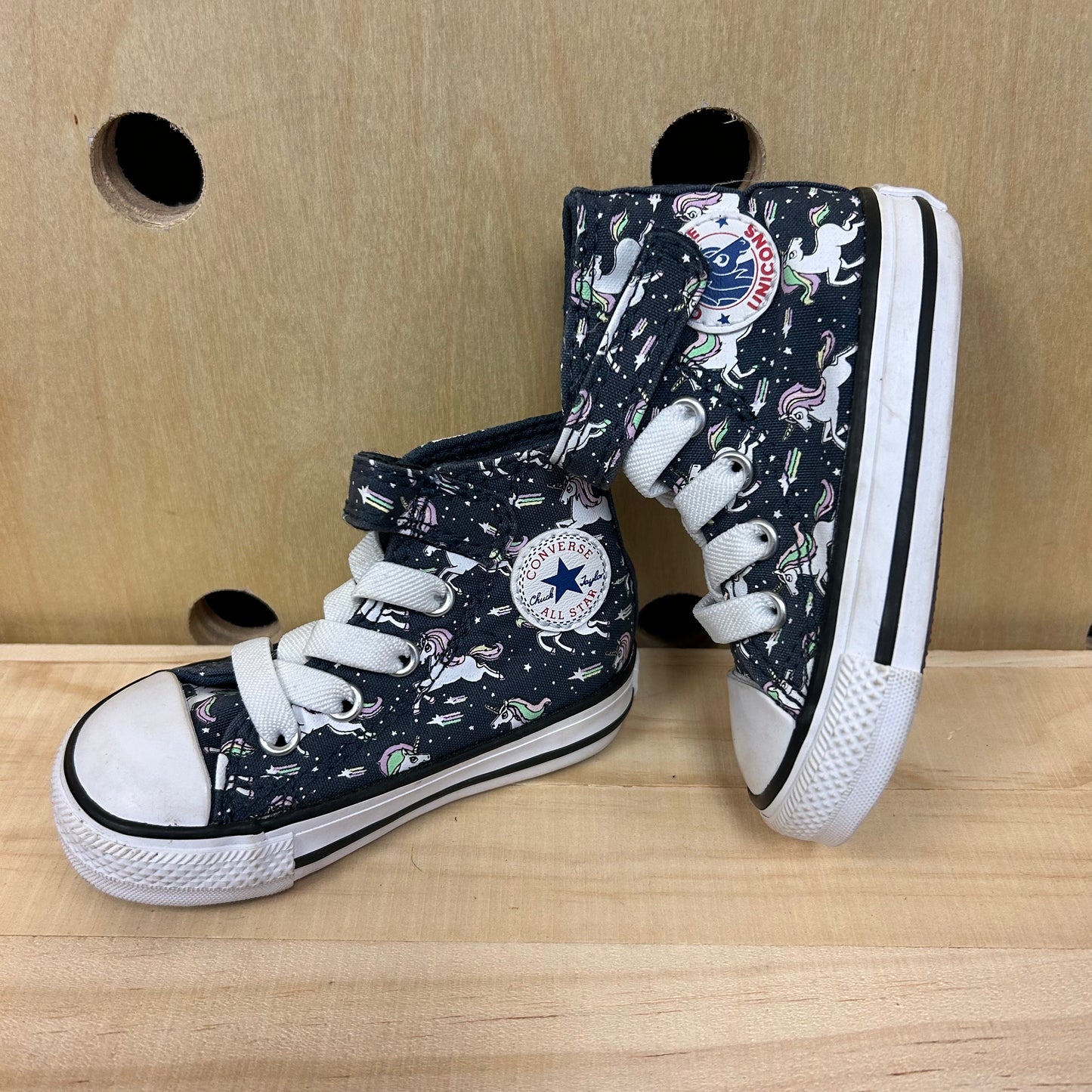 Blue Unicorn Hi Tops