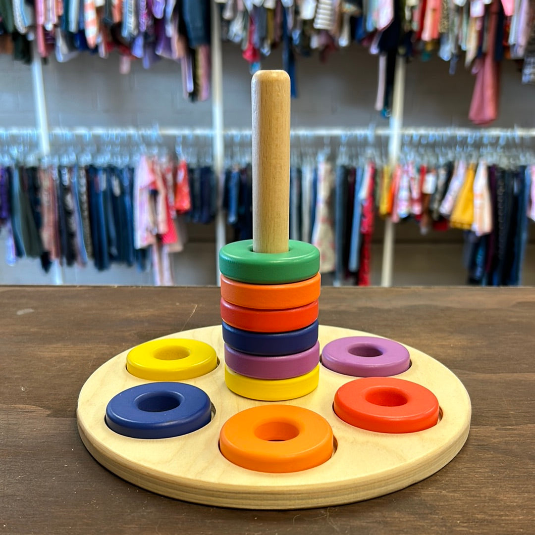 Flexible Wooden Stacker