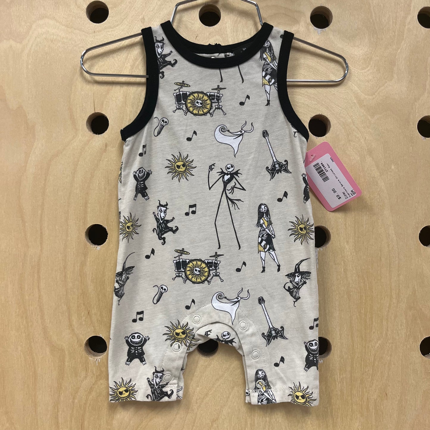 Nightmare Before Christmas Romper