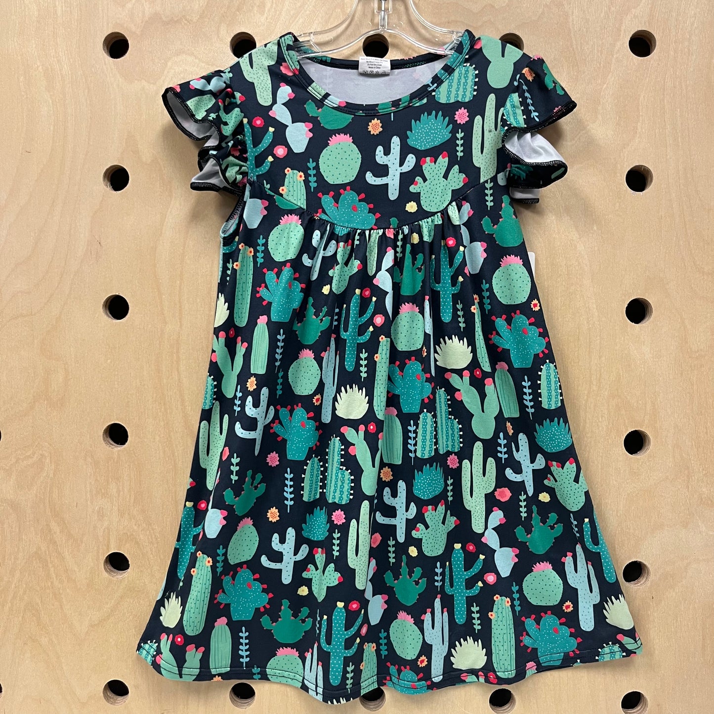 Blue Cacti Dress