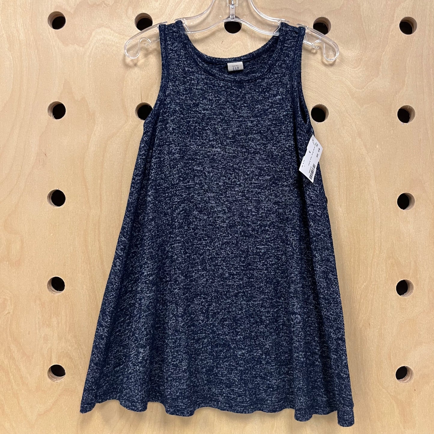 Heathered Blue Tank Dress