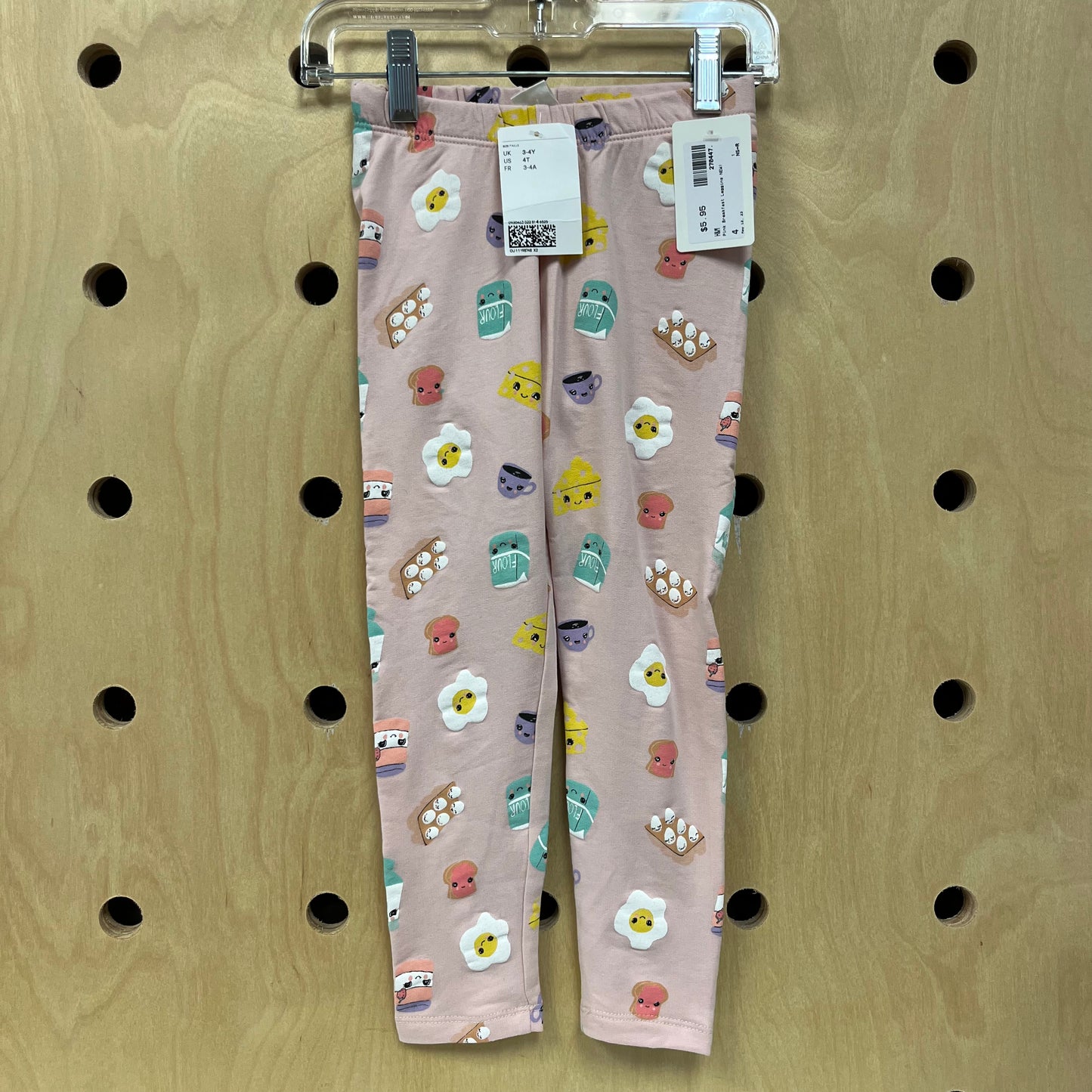 Pink Breakfast Leggins NEW!