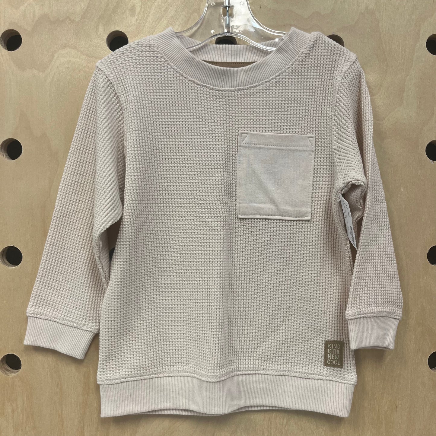 Cream Waffle Knit Long Sleeve NEW!