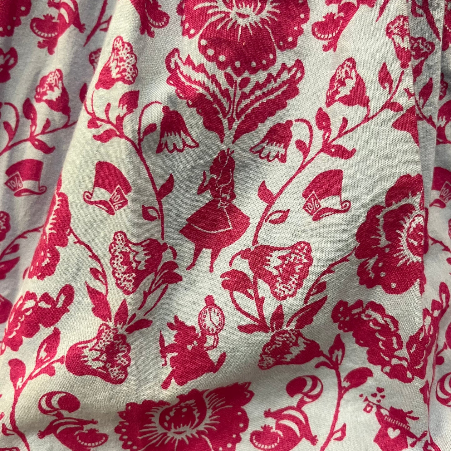 Blue & Pink Alice in Wonderland Dress