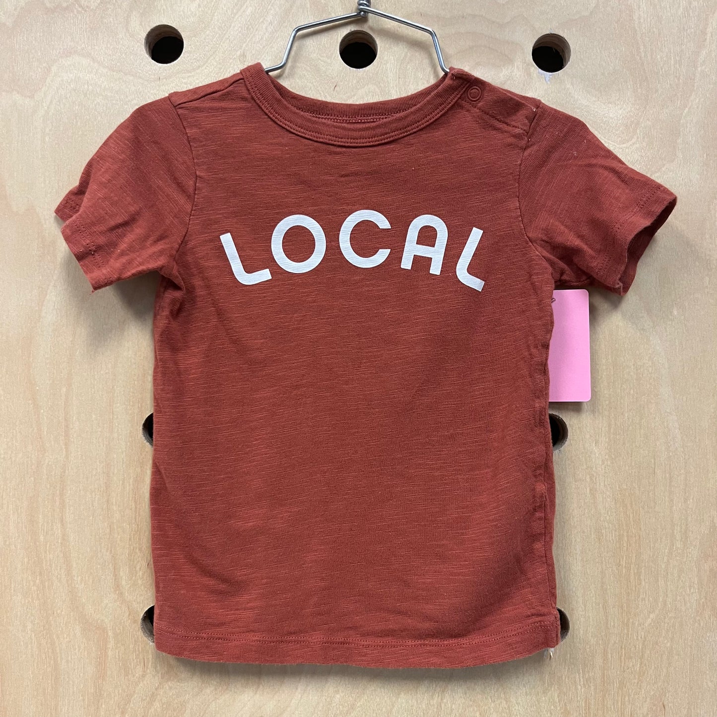 Brown 'Local' Tee