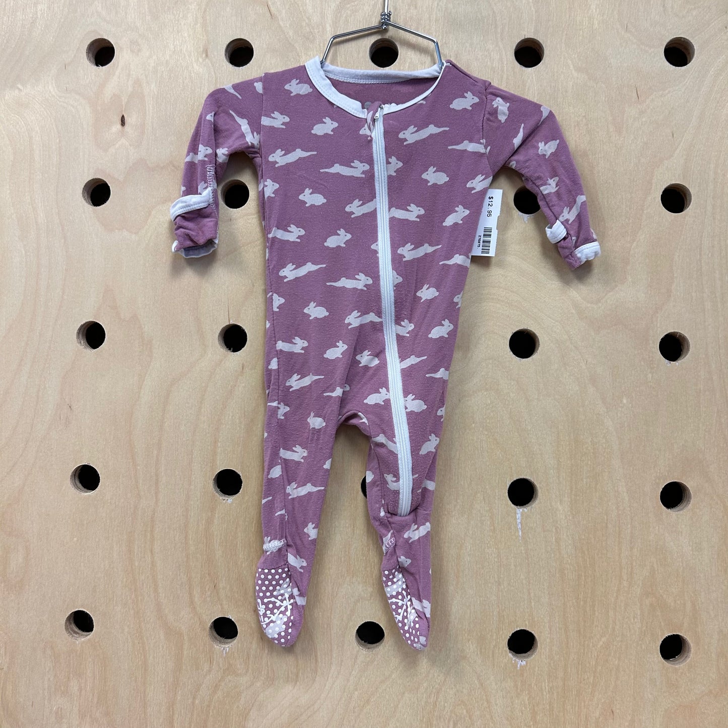 Purple Rabbit Footed Sleeper