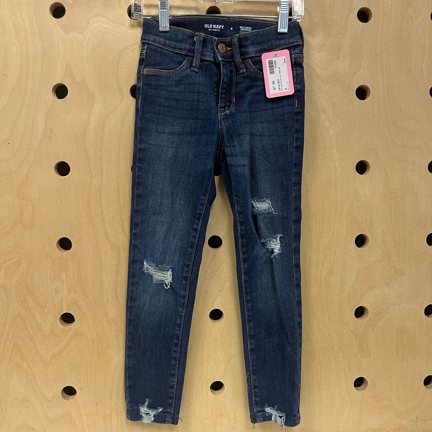 Raw Hem Ballerina Jeggings