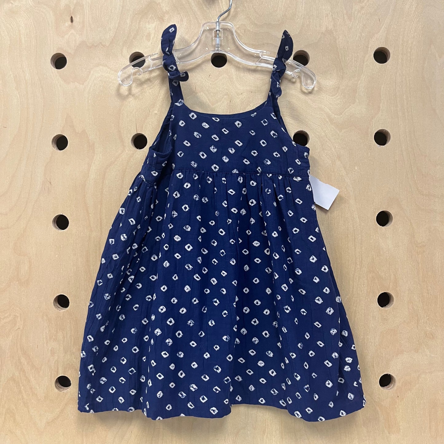 Blue & White Dress