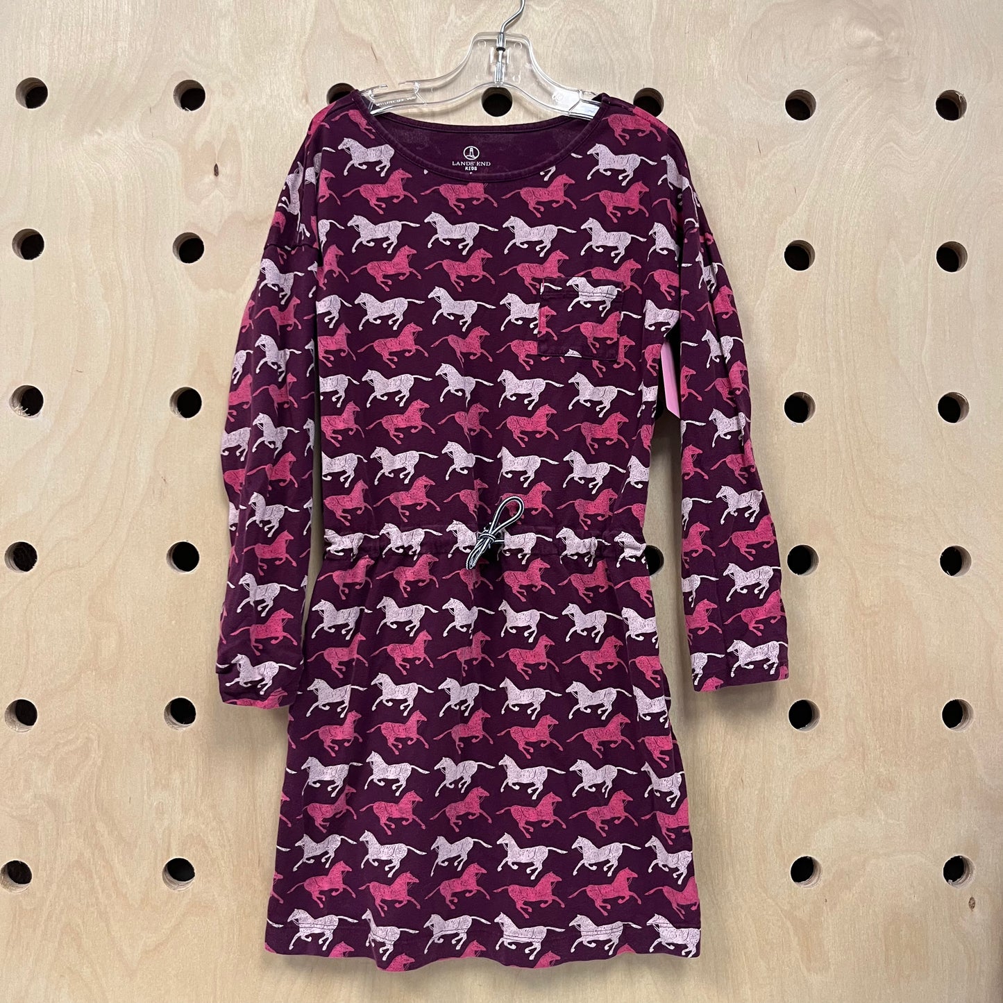 Plum Horses LS Dress